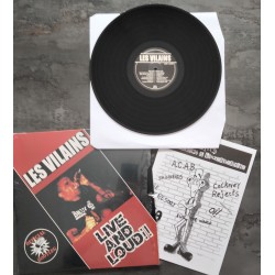 Les Vilains - Live & Loud!! - Black LP