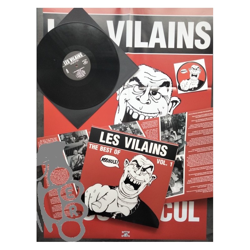 Les Vilains - The Best Of Vol. 1 - Black LP