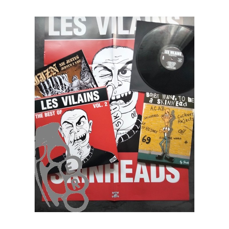 Les Vilains - The Best Of Vol. 2 - Black LP