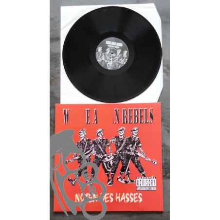 W. A. Rebels  Noten Des Hasses - Black LP