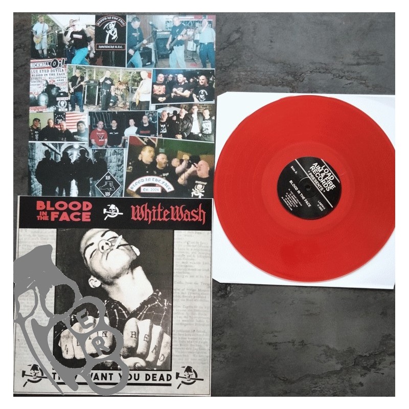 White Wash / Blood In The Face - They Want You Dead