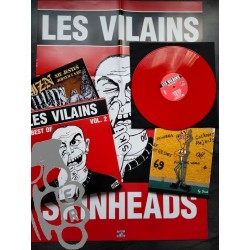 Les Vilains - The Best Of Vol. 2 - Red LP