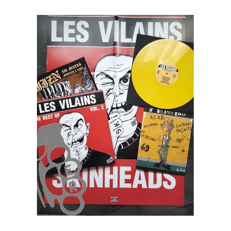 Les Vilains - The Best Of Vol. 2 - Yellow LP