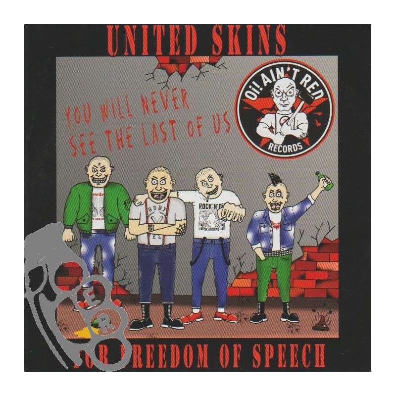 United Skins For Freedom Of Speech x 2 CD