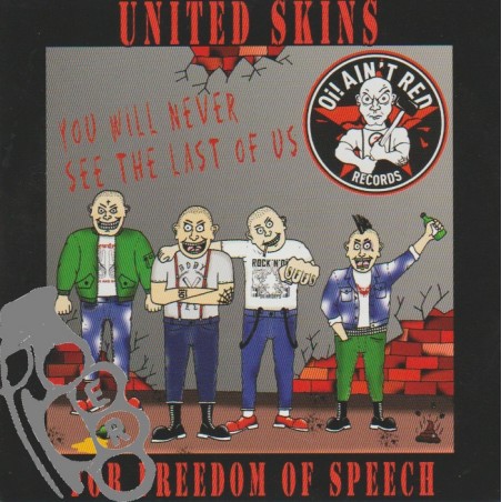 United Skins For Freedom Of Speech x 2 CD