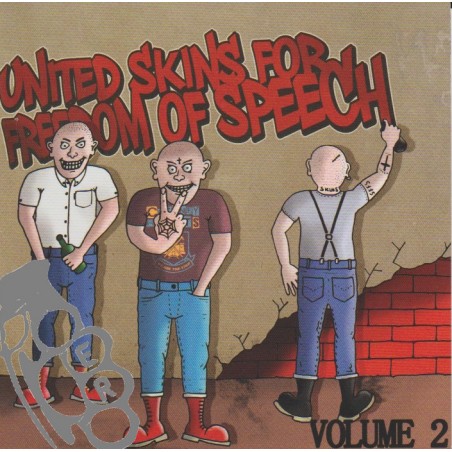 United Skins For Freedom Of Speech - Volume 2