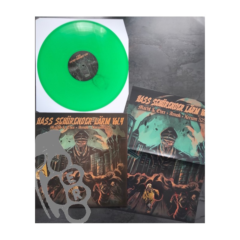 Hass Schürender Lärm Vol.4 - Macht & Ehre ✠ Amok ✠ Xerum 525