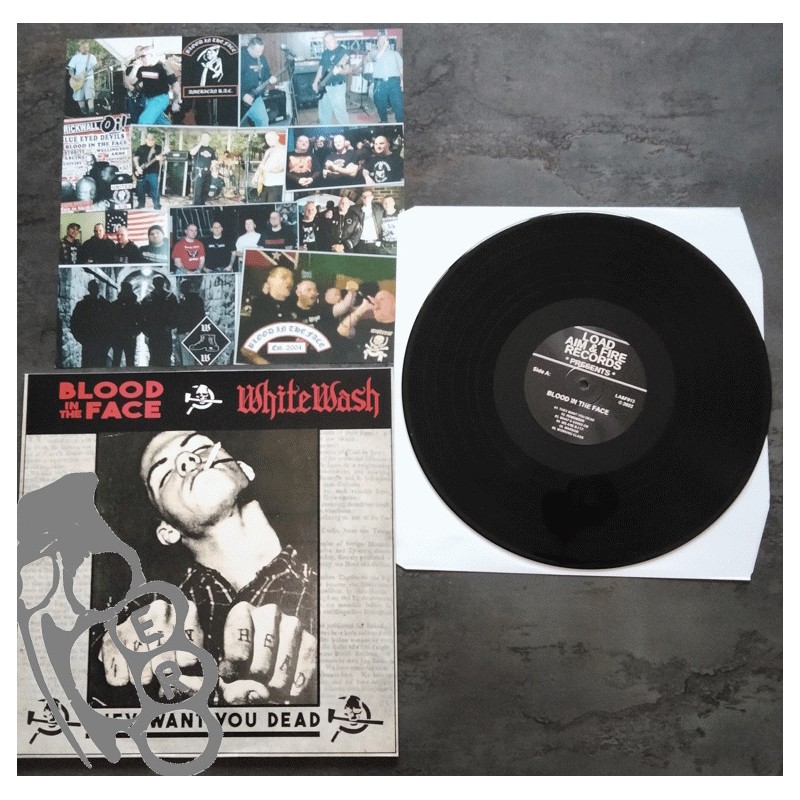 White Wash / Blood In The Face - They Want You Dead