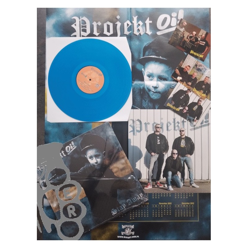 Projekt Oi! - Stay Away - Blue LP