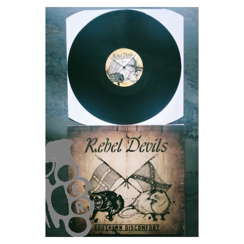 Rebel Devils - Southern Discomfort - Black LP