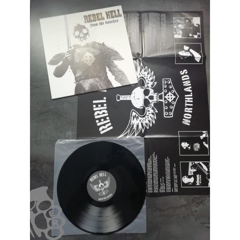 Rebel Hell - From The Trenches - Black LP