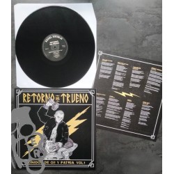Retorno Del Trueno - Sonidos de Oi! y Patria Vol.1 - Black LP
