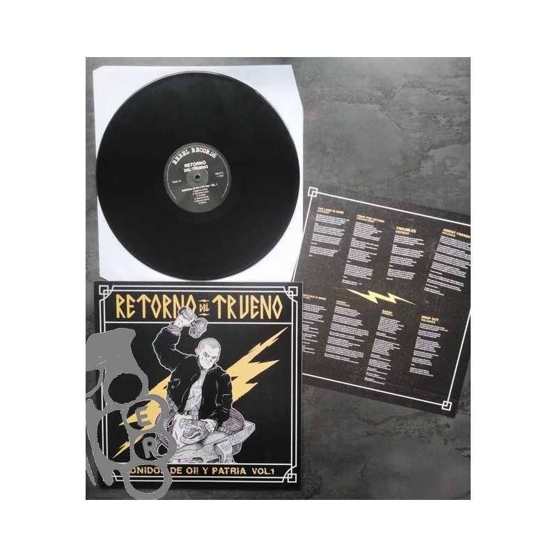 Retorno Del Trueno - Sonidos de Oi! y Patria Vol.1 - Black LP
