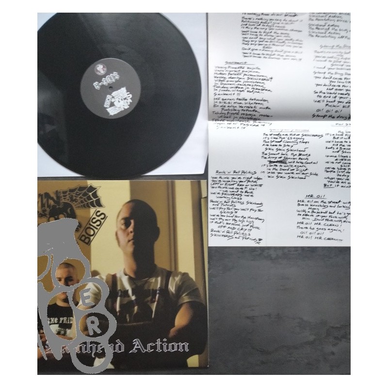 Skinboiss - Skinhead Action - Black LP
