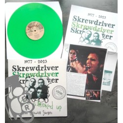 Skrewdriver - All Skrewed Up Plus Chiswick Singles - Green LP