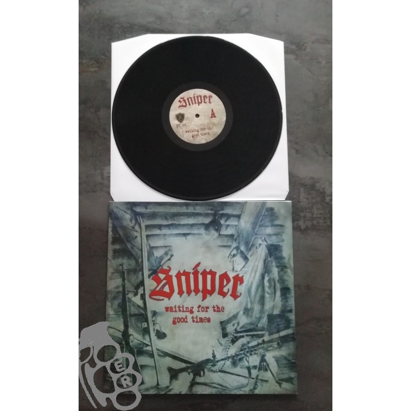 Sniper - Waiting For The Good Times - Black LP
