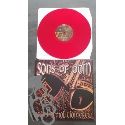 Sons Of Odin - Odin's Demolition Crew - Red LP