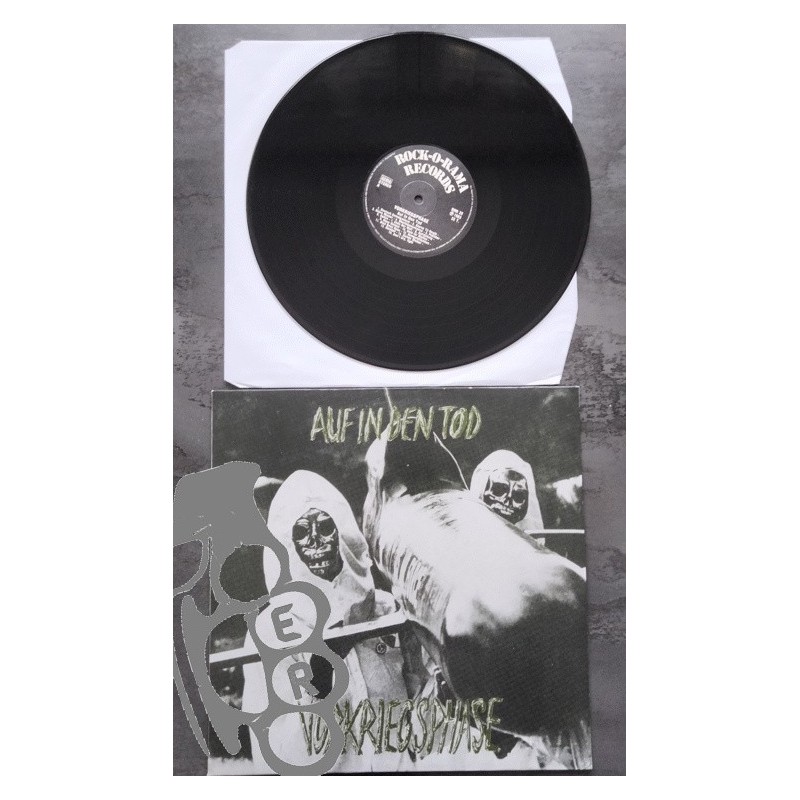 Vorkriegsphase - Auf In Den Tod - Black LP