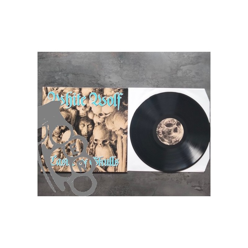 White Wolf - Castle Of Skulls - Black LP