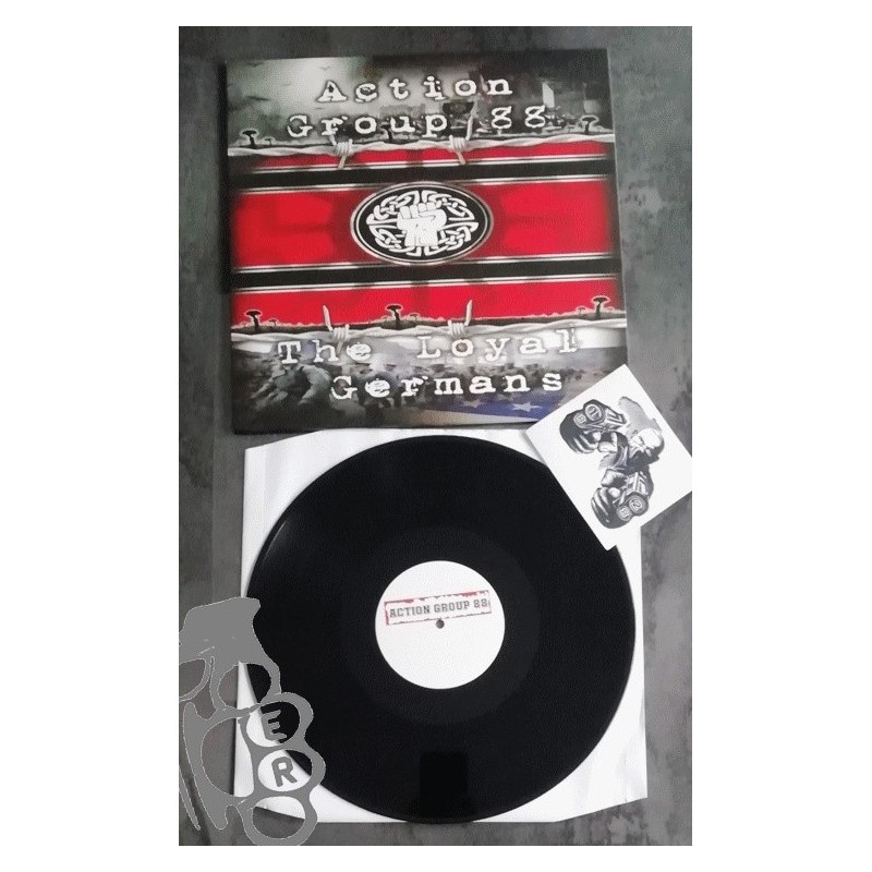 Loyal Germans The / Action Group - Action Group / The Loyal Germans - Black LP