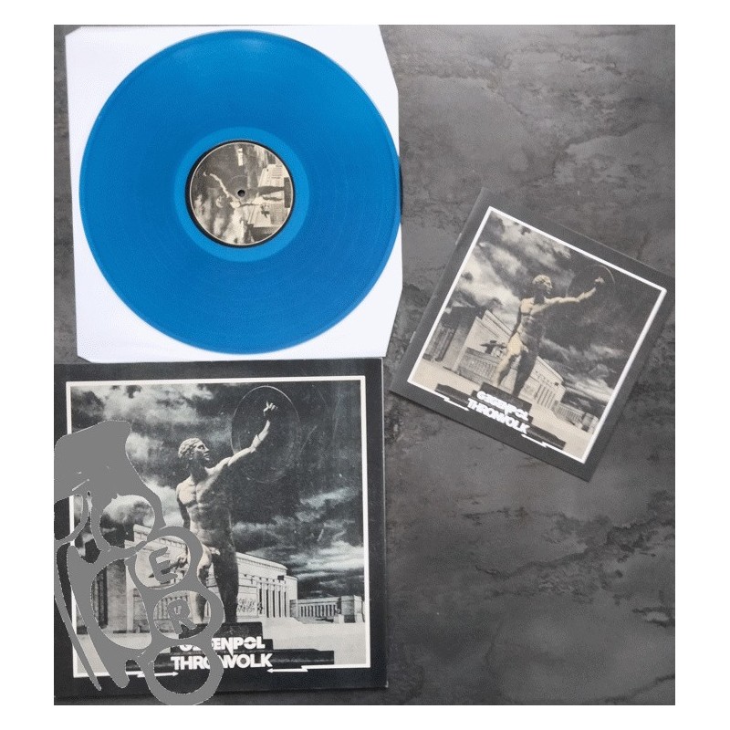 Thronvolk / Gegenpol - Gegenpol / Thronvolk - Blue LP