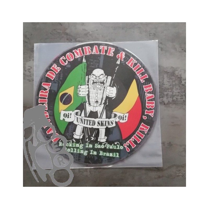 Bandeira De Combate & Kill Baby, Kill! - Rocking In São Paulo - Picture LP