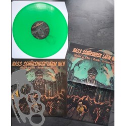 Hass Schürender Lärm Vol.4 - Macht & Ehre ✠ Amok ✠ Xerum 525 - Green LP