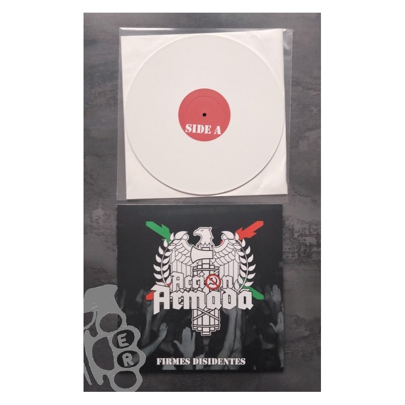 Acción Armada - Firmes Disidentes - White LP